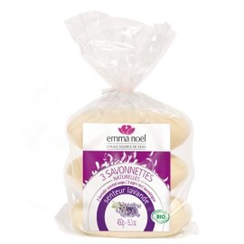 Savonnettes Lavande BIO - 150.0 g - Savonnettes Végétales Bio - Emma Noël -6663