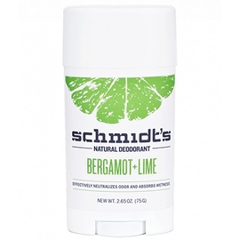 Schmidt's déodorant stick bergamote citron 92g - schmidt s -204836