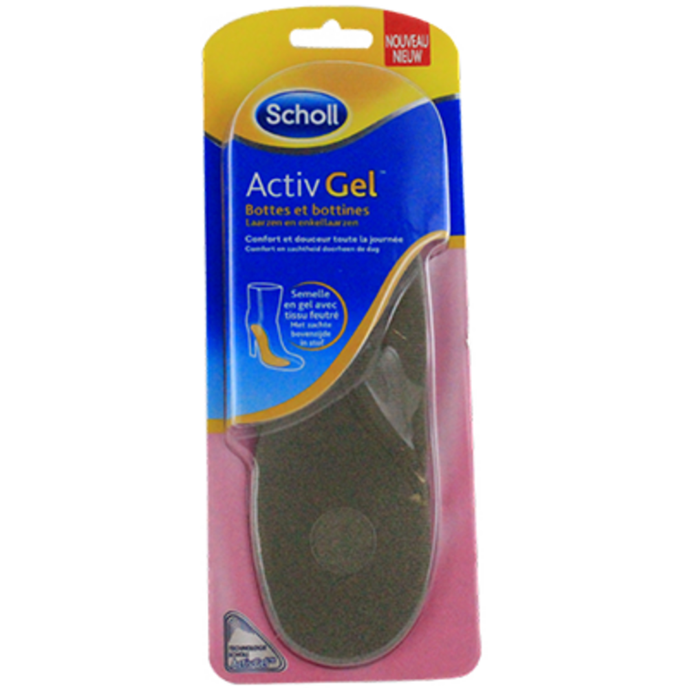 scholl semelle gel talon