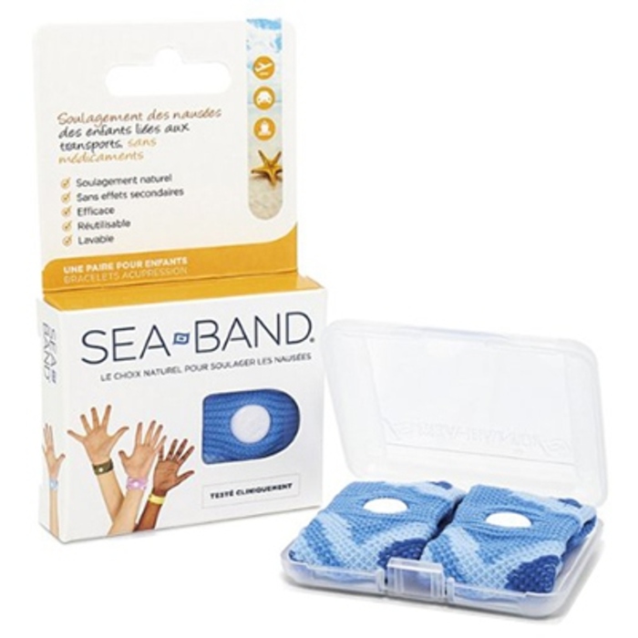 Sea band bracelet anti-nausées enfant bleu Seaband-142639