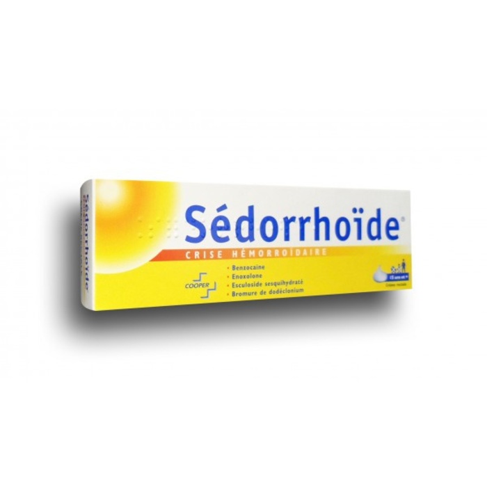 Sedorrhoide crise hémorroïdaire crème - 30g Cooper-192750
