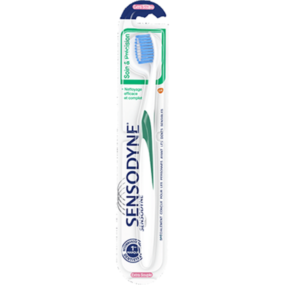 Photo de Sensodyne brosse à dents soin & précision extra souple Sensodyne Sensodyne brosse à dents soin & précision extra souple Sensodyne-154658