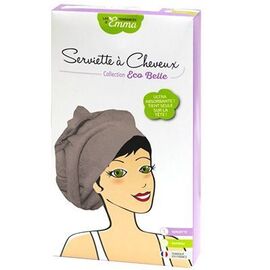 Serviette à Cheveux Bambou Chocolat - divers - Les Tendances d'Emma -189482