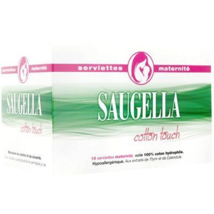 Photo de Serviettes maternité x10 Saugella Serviettes maternité x10 Saugella-221413