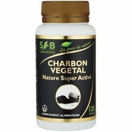 SFB Charbon Végétal Nature Super Activé 120 gélules - 120.0 unités - Charbon végétal - SFB -15947
