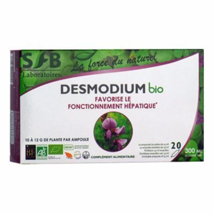 Photo de Sfb desmodium bio 20 ampoules x 15ml Sfb Sfb desmodium bio 20 ampoules x 15ml Sfb-138280