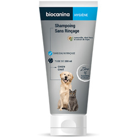SHAMPOING HYGIENE SANS RINCAGE - 200.0 ml - hygiène - BIOCANINA -220476
