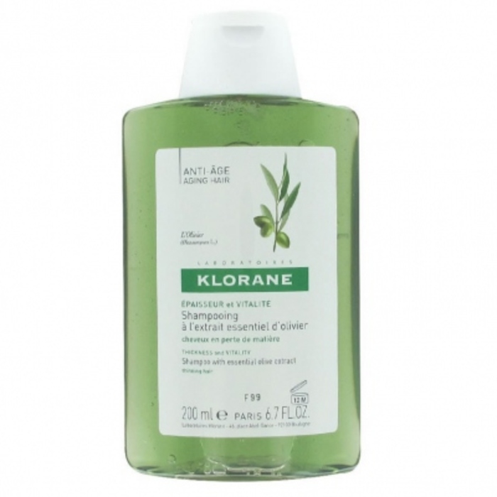 Shampooing à l'olivier 200ml Klorane-203237