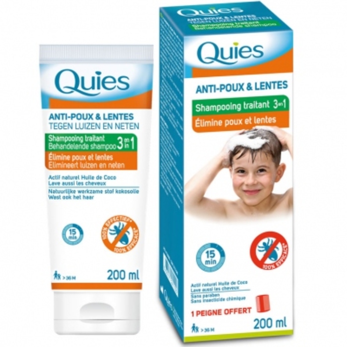 Photo de Shampooing anti-poux & lentes Quies Shampooing anti-poux & lentes Quies-201353