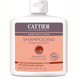 Shampooing Cheveux Gras Vinaigre de Romarin Bio - 250.0 ml - Shampooings - Cattier Cheveux gras-1516