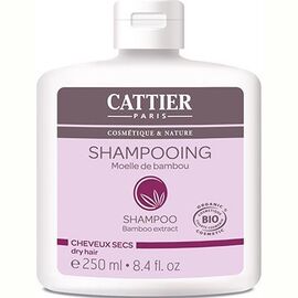 Shampooing Cheveux Secs Moëlle de Bambou Bio - 250.0 ml - Shampooings - Cattier Cheveux secs-1514