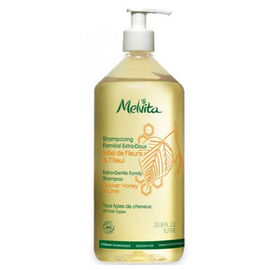 Shampooing familial extra doux bio 1l - les shampooings et demelants - melvita -213462
