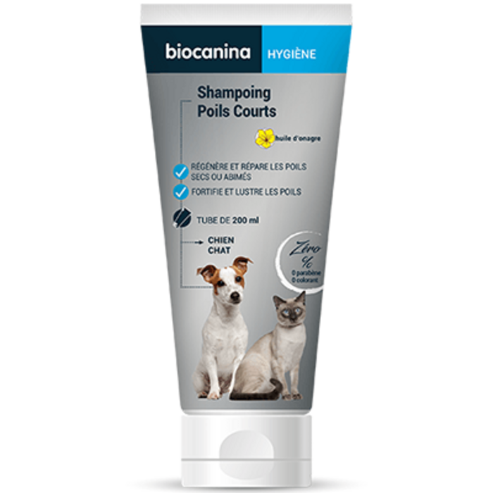 Photo de Shampooing poils courts 200ml Biocanina Shampooing poils courts 200ml Biocanina-220473