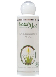 Shampooing soins bio - 200.0 ml - Cosmétique bio à l'aloé vera - Naturaloe Doux, calmant et restructurant-8347