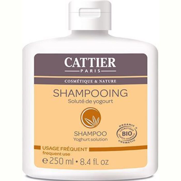 Shampooing usage fréquent yogourt bio Cattier-1515
