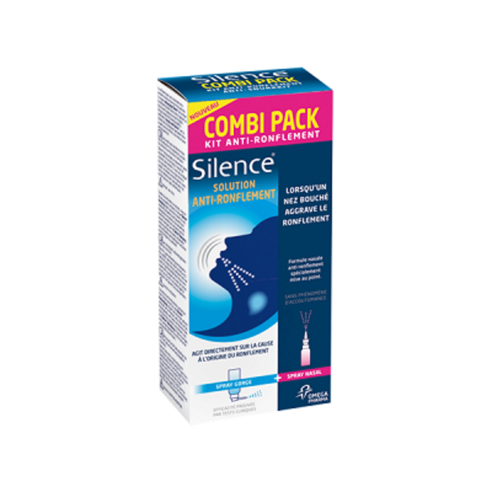 Photo de Silence anti-ronflement gros ronfleur Omega pharma Silence anti-ronflement gros ronfleur Omega pharma-125756