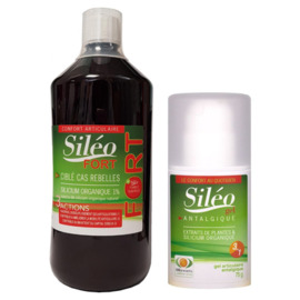Sileo fort au silicium organique d'ortie 1l + gel articulaire 75g offert - siléo -216912