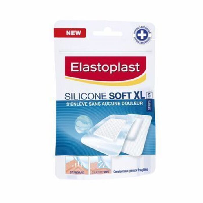 Photo de Silicone soft xl 5 pansements Elastoplast Silicone soft xl 5 pansements Elastoplast-214239