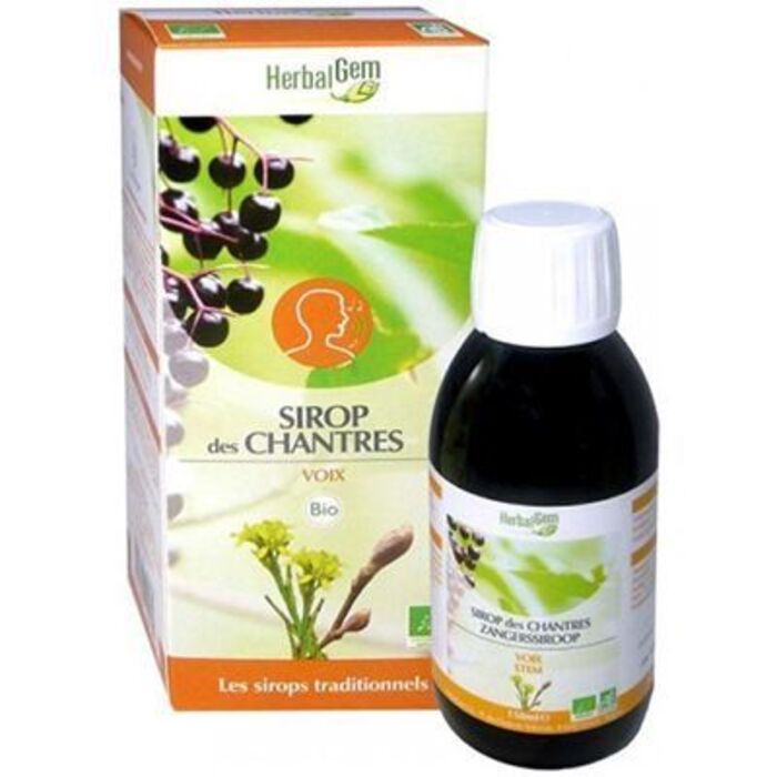 Photo de Sirop des chantres bio 150 ml Herbalgem Sirop des chantres bio 150 ml Herbalgem-221013