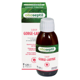 Sirop Gorge-Larynx - 125.0 ml - Aromathérapie - Olioseptil -137204