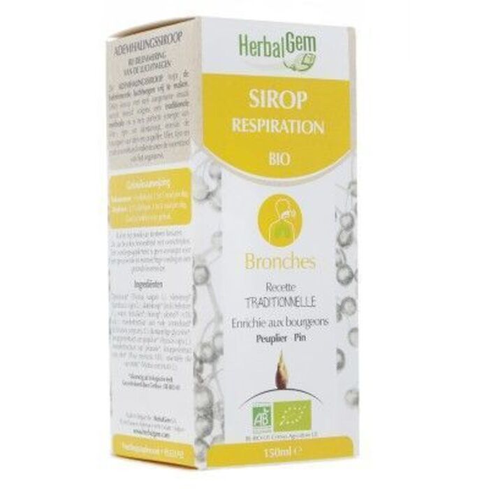 Photo de Sirop respiration bio 150 ml Herbalgem Sirop respiration bio 150 ml Herbalgem-141223