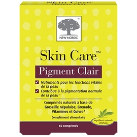 Skin care pigment clair - 60 comprimés - new nordic -205112