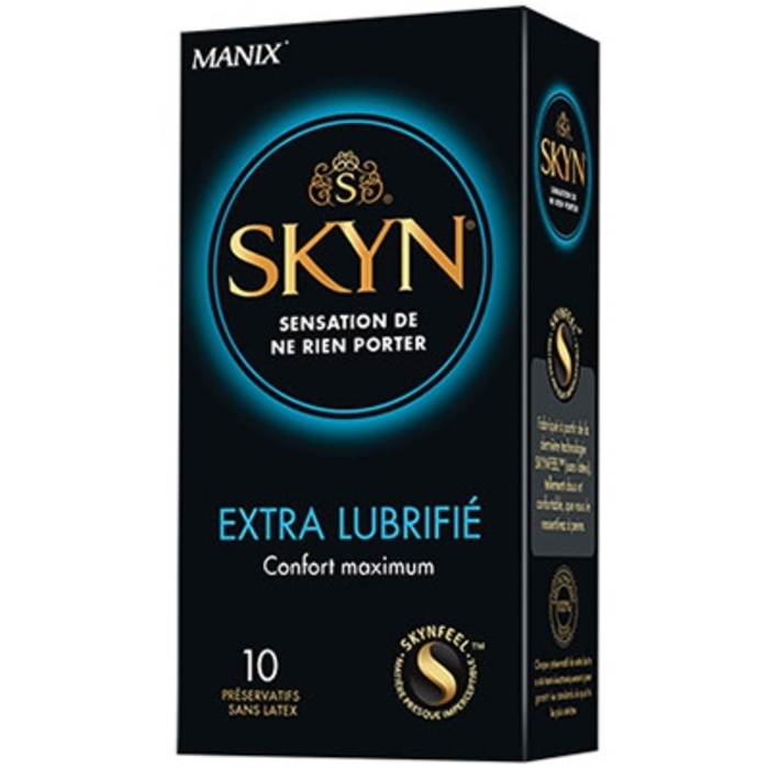Skyn extra lubrifié 10 préservatifs Manix-142899