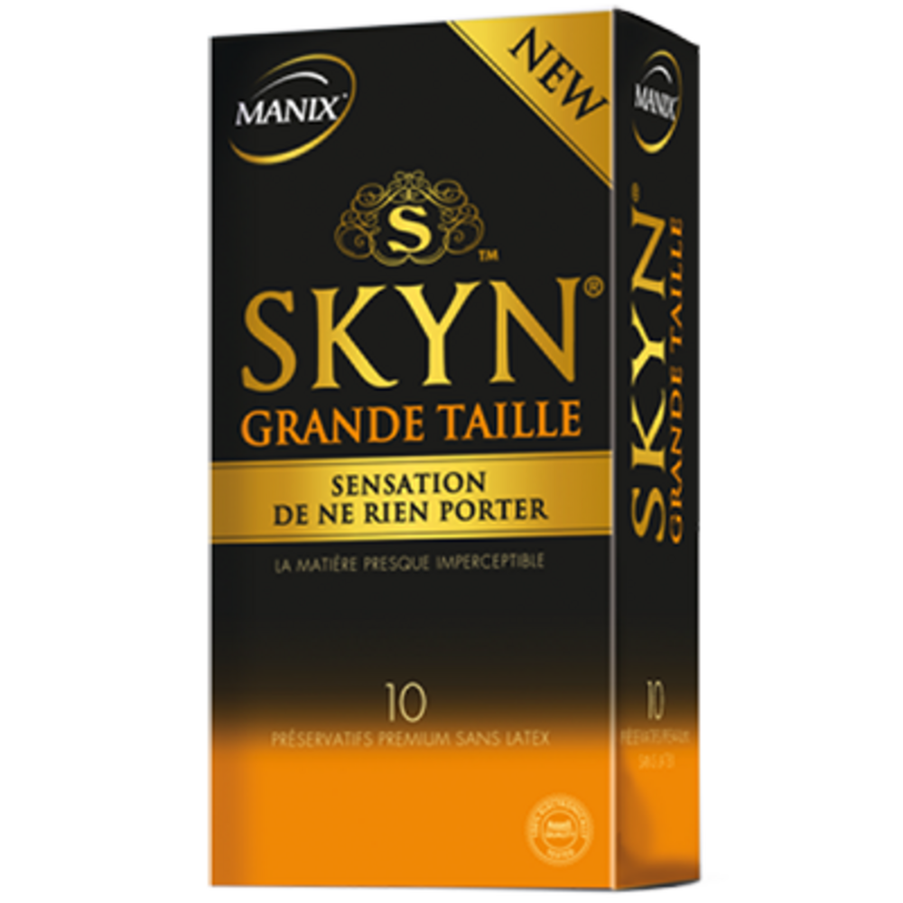 Photo de Skyn grande taille 10 préservatifs Manix Skyn grande taille 10 préservatifs Manix-148220