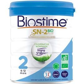 Sn-2 bio plus lait en poudre 2ème age 6-12 mois 800g - biostime -222950