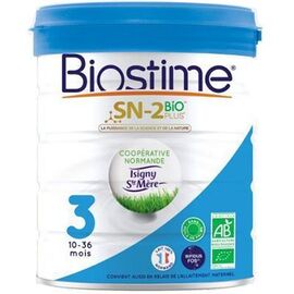 Sn-2 bio plus lait en poudre 3ème age 10-36 mois 800g - biostime -222951