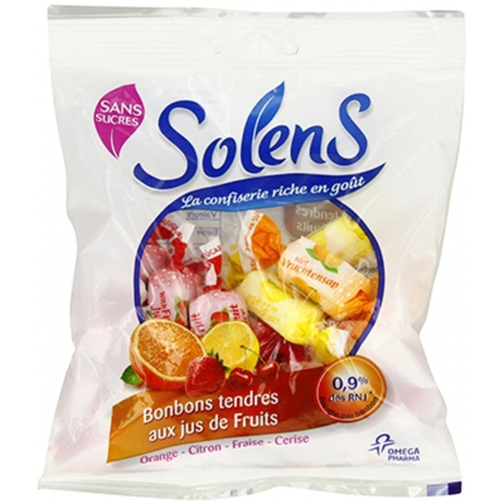 Photo de Solens bonbons tendres aux jus de fruits Solens Solens bonbons tendres aux jus de fruits Solens-4290
