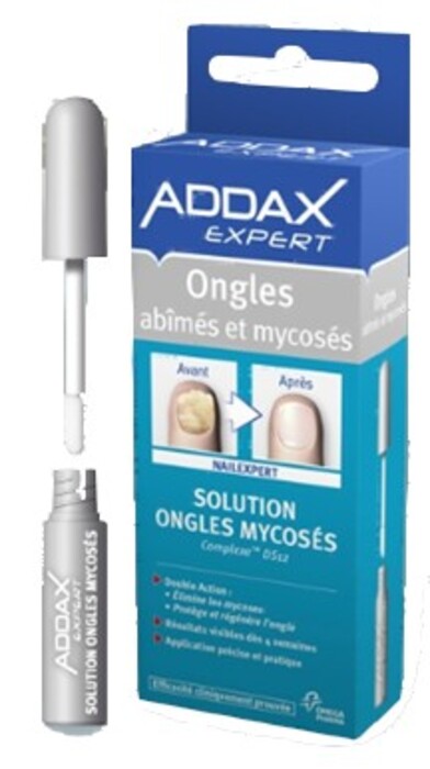 Photo de Solution ongles mycosés et abimés Addax Solution ongles mycosés et abimés Addax-133086