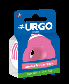 - Sparadrap - Rouleau de fixation Pansements / Dispositifs - Resistant aux frottements - 5mx2,5cm - sparadraps - Urgo -148637