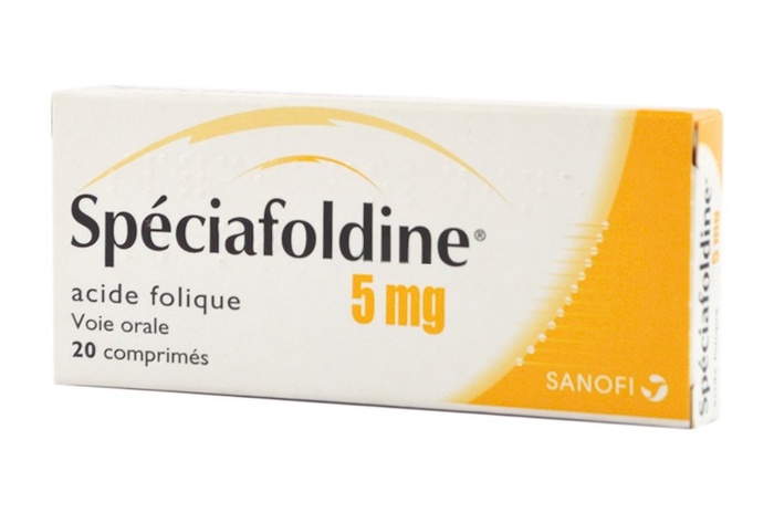 Photo de Speciafoldine 5mg - 20 comprimés Sanofi Speciafoldine 5mg - 20 comprimés Sanofi-192200
