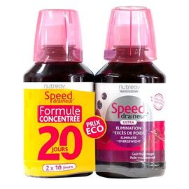 Speed draineur fruits rouges - 2x280ml - nutreov -205349
