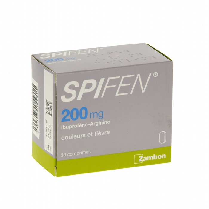 Photo de Spifen 200mg - 30 comprimés Zambon Spifen 200mg - 30 comprimés Zambon-192190