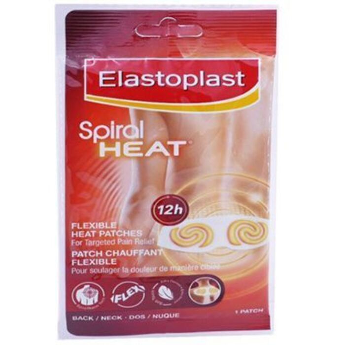 Photo de Spiral heat patch chauffant flexible dos nuque Elastoplast Spiral heat patch chauffant flexible dos nuque Elastoplast-224326