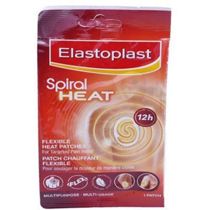 Photo de Spiral heat patch chauffant flexible multi-usage Elastoplast Spiral heat patch chauffant flexible multi-usage Elastoplast-224324