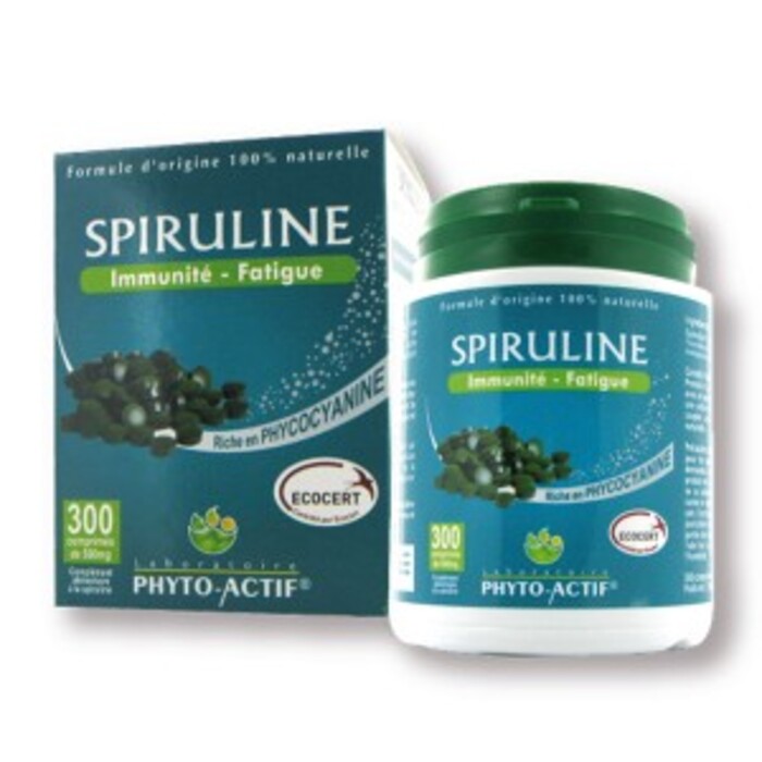 Photo de Spiruline - 300 comprimés Phyto-actif Spiruline - 300 comprimés Phyto-actif-140229