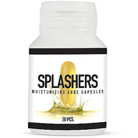 Splashers 20 capsules lubrifiantes - shots -215245