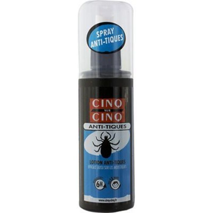 Photo de Spray anti-tiques 100ml Cinq sur cinq Spray anti-tiques 100ml Cinq sur cinq-221822