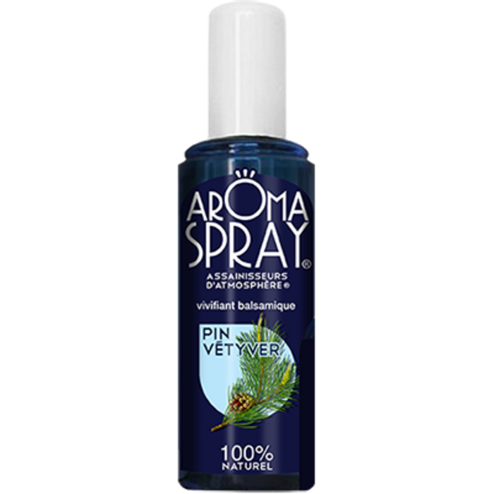 Photo de Spray fraîcheur pin vétyver - 100ml Aromaspray Spray fraîcheur pin vétyver - 100ml Aromaspray-140642