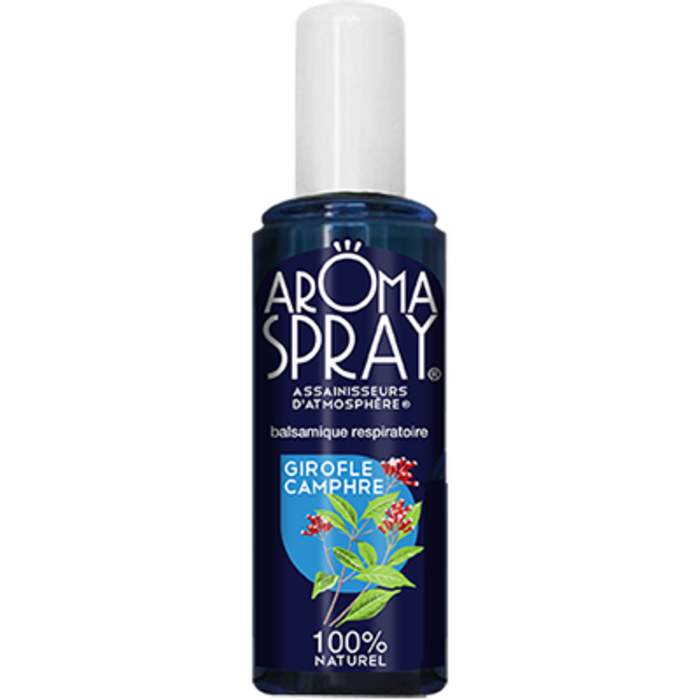 Photo de Spray girofle camphre - 100ml Aromaspray Spray girofle camphre - 100ml Aromaspray-133528