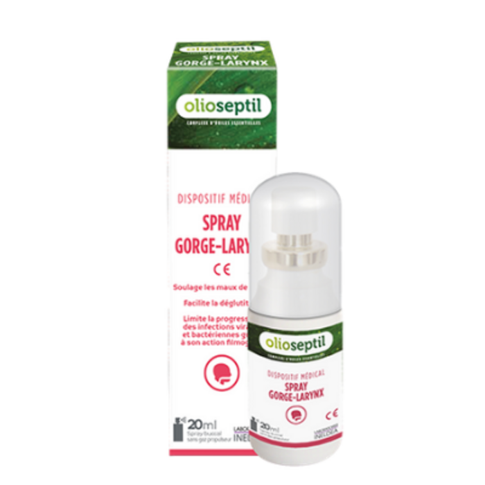 Photo de Spray gorge larynx 20ml Olioseptil Spray gorge larynx 20ml Olioseptil-143447