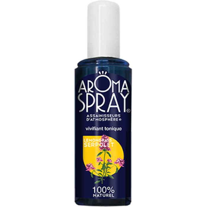 Photo de Spray lemongrass serpolet - 100ml Aromaspray Spray lemongrass serpolet - 100ml Aromaspray-133530
