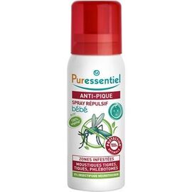 Spray répulsif bébé anti-pique - 60 ml - antipique - puressentiel -220500