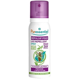 Spray répulsif poux - format familial - 200 ml - antipoux - puressentiel -205722