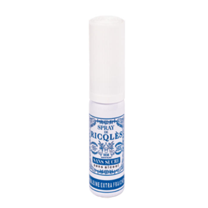Spray sans alcool, sans sucres - atomiseur de poche Ricqles-132031