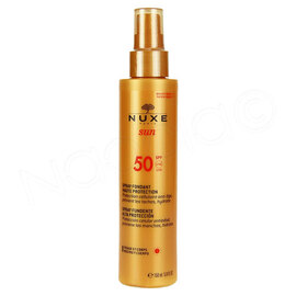 Spray solaire visage et corps haute protection SPF 50 - 150.0 ml - nuxe sun - NUXE -221795