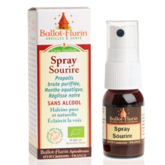 Photo de Spray sourire bio Ballot flurin Spray sourire bio Ballot flurin-11548